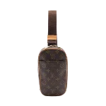 Brown Leather Louis Vuitton Crossbody Bag