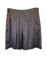 Grey Silk Hugo Boss Skirt