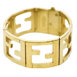 Gold Fabric Fendi Bracelet