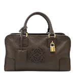 Brown Leather Loewe Amazona