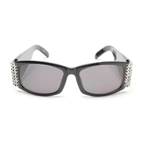 Black Plastic Swaroski Sunglasses