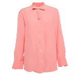 Pink Silk Louis Vuitton Shirt