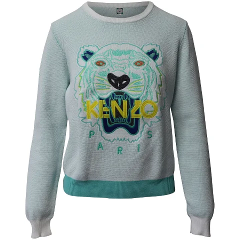 Green Cotton Kenzo Sweater