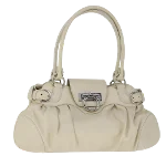 Beige Leather Salvatore Ferragamo Handbag