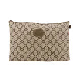 Beige Canvas Gucci Clutch