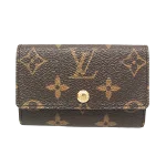 Brown Canvas Louis Vuitton Key Holder