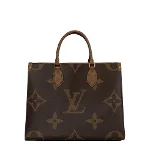 Brown Canvas Louis Vuitton Onthego