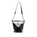 Black Plastic Chanel Bucket Bag