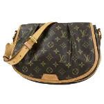 Brown Canvas Louis Vuitton Menilmontant