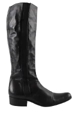 Black Leather Free lance Boots