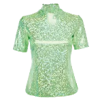 Green Fabric Saks Potts Top