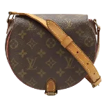 Brown Canvas Louis Vuitton Sac Tambourine