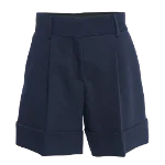 Navy Fabric Chloé Shorts