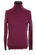 Burgundy Cashmere Eric Bompard Sweater