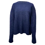 Navy Cashmere The Row Sweater