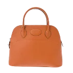 Orange Leather Hermès Bolide