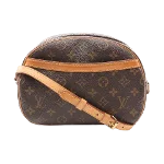 Brown Canvas Louis Vuitton Blois