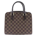 Brown Canvas Louis Vuitton Triana