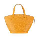 Yellow Leather Louis Vuitton Saint Jacques