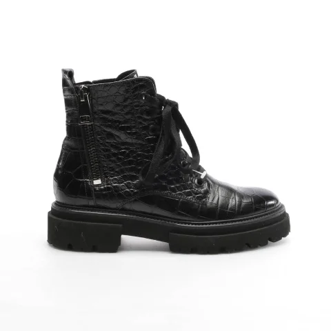 Black Leather Kennel & Schmenger Boots