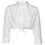 White Cotton Alaïa Shirt