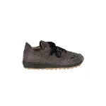 Grey Leather Brunello Cucinelli Sneakers