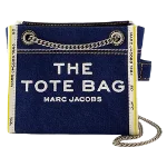 Navy Cotton Marc Jacobs Shoulder Bag