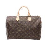 Brown Canvas Louis Vuitton Speedy