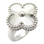 Silver Metal Van Cleef and Arpels Ring