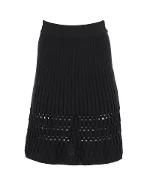 Black Cotton Hugo Boss Skirt