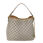 White Canvas Louis Vuitton Delightful