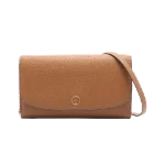 Brown Leather Tory Burch Shoulder Bag