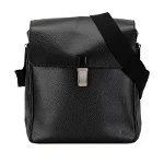 Black Leather Louis Vuitton Yaranga