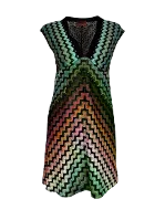 Multicolor Viscose Missoni Dress