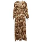 Brown Cotton Nanushka Dress