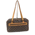 Brown Leather Louis Vuitton Cite