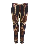 Multicolor Silk Gucci Pants