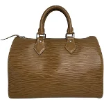 Brown Fabric Louis Vuitton Speedy