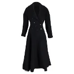 Black Wool Alaïa Coat