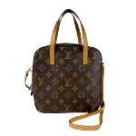 Brown Canvas Louis Vuitton Spontini