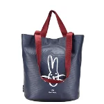 Navy Vinyl Paul Smith Tote