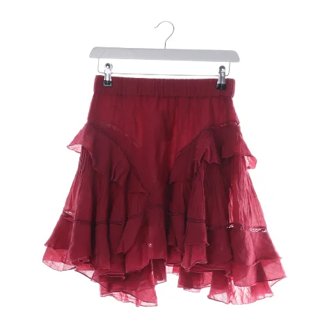 Red Cotton Isabel Marant Étoile Skirt