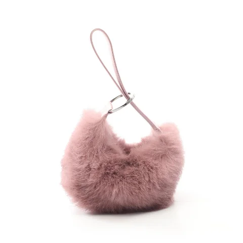 Pink Satin Gucci Handbag