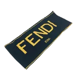 Black Wool Fendi Scarf