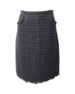 Navy Polyester Tory Burch Skirt