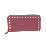 Red Leather Valentino Wallet