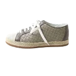 Beige Leather Bottega Veneta Sneakers