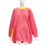 Pink Cotton Celine Sweatshirt