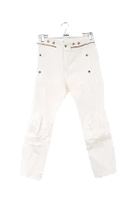 White Cotton Chloé Jeans