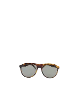 Beige Plastic Yves Saint Laurent Sunglasses